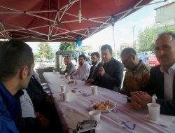 HÜDA PAR Mavi Marmara şehidinin taziyesinde