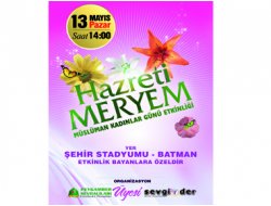 Hz. Meryem Konulu Etkinliğe Davet!