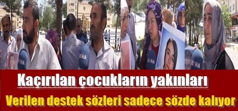 Verilen destek sözleri sadece sözde kalıyor