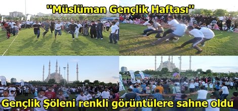 Gençlik Şöleni renkli görüntülere sahne oldu