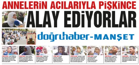 Annelerin Acılarıyla Pişkince ALAY EDİYORLAR