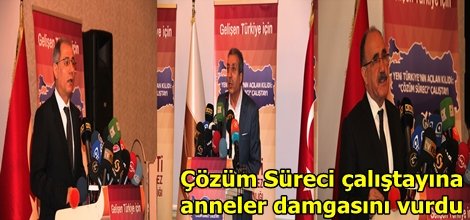 Çözüm Süreci çalıştayına anneler damgasını vurdu