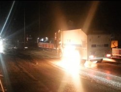 Ağrı'da gergin gece