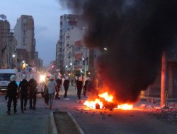 Kızıltepe'de BDP yürüyüşünde olaylar çıktı