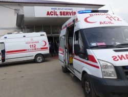 Dengesini kaybeden işçi inşaattan düşerek yaralandı