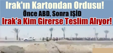 IŞİD binlerce Iraklı askeri esir aldı