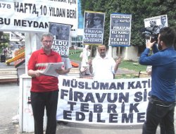 " Firavun Sisi'yi tebrik etmek Yusuf'a hakarettir"