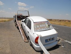 Siverek'te trafik kazası: 1 yaralı