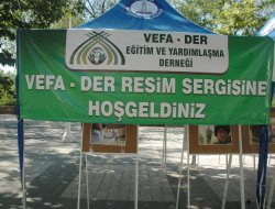 Vefa Der'den "Savaş ve çocuk" isimli resim sergisi