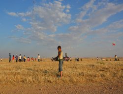 Suriyeli çocuklar uçurtma şenliğinde buluştu