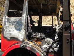 PKK yine araç yaktı