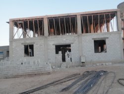 İnşaatı devam eden camii yardım bekliyor