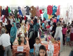 Çınar Halk Eğitim Merkezinden yıl sonu sergisi