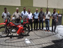 Orman yangınlarına modifiye motosikletlerle müdahale edilecek