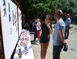 Ergani Belediyesi Hilar Kültür Merkezinde çini sergisi