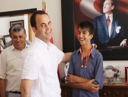 TEOG Mardin birincisi altınla ödüllendirildi