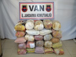 Van'da 230 kilo esrar ele geçirildi