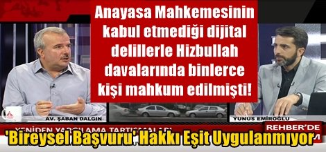 'Bireysel Başvuru' Hakkı Eşit Uygulanmıyor