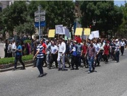 Gaziantepli köylülerden kimyasal atık su protestosu