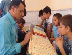 Çermik'te camiler çocuklarla şenlendi