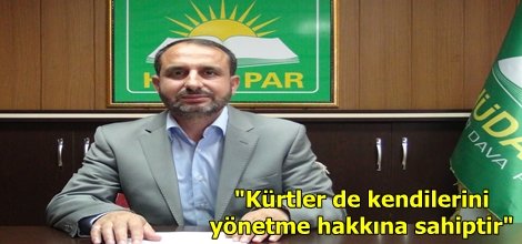 "Kürtler de kendilerini yönetme hakkına sahiptir"