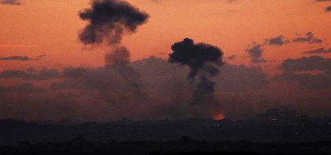 Siyonist İsrail'den Gazze'ye intikam saldırısı