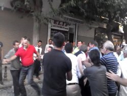 Yolun darlığı kavgaya sebebiyet veriyor