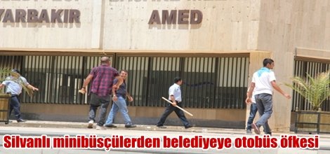 Silvanlı minibüsçülerden belediyeye otobüs öfkesi