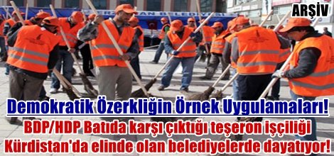 Beşiri'de işten çıkarılan işçilerden BDP'li belediyeye tepki