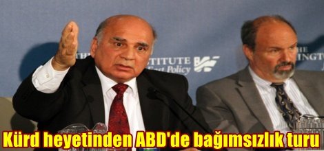 Kürd heyetinden ABD'de bağımsızlık turu