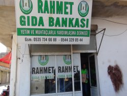 Kızıltepe Rahmet Gıda Bankası Haziran'da 658 aileyi sevindirdi