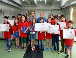 Geleceğin mühendisleri sertifikalarını aldı