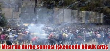 Mısır'da darbe sonrası işkencede büyük artış var