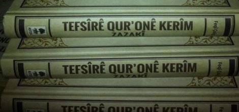 İlk kez Kur'an'ın Zazaca tefsiri yapıldı