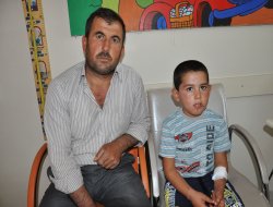 Ölümcül hastalığa yakalanan çocuk Batman'da hayata tutundu