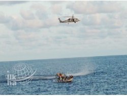 Korsan Gemisine Helikopterli Operasyon