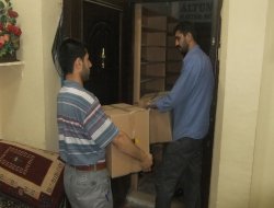 Mustazaflar Cemiyeti Siirt Şubesi Ramazan yardımlarında bulundu