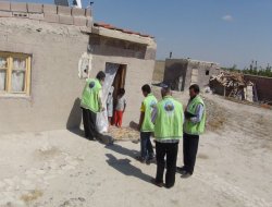 Umut Kervanından 106 aileye yardım