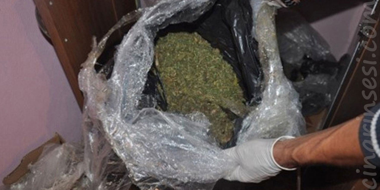 Gaziantep'te 30 kg esrar ele geçirildi