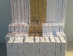 35 bin paket kaçak sigara ele geçirildi