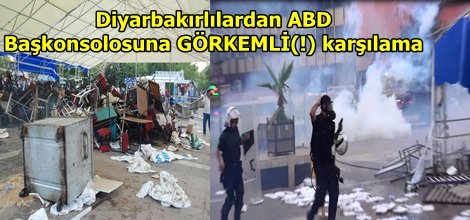 Diyarbakırlılardan ABD iftarında tepki