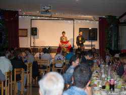 Leipzig'te örnek iftar yemeği