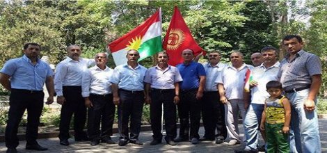 Kurdên Qirgizistanê dibin pêşmerge