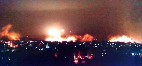 Gazze'de Bir cadde, 4 dakika, 28 bomba