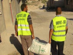 Uhuvvet-Der 200 aileye yardımda bulundu