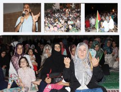 Mardinliler Siyonist İsrail'e lanet okudu