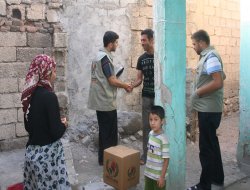 Avrupa Yetim-Der Ergani'de fakirlerin yüzünü güldürdü