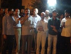 Mazıdağı'ndan Filistin'e sizinleyiz mesajı