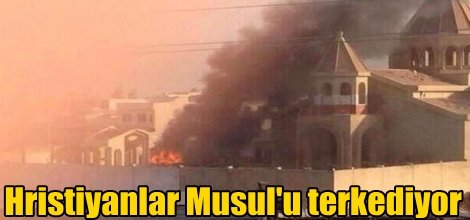 Hristiyanlar Musul'u terkediyor