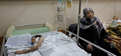 Gazze`de Şehid Sayısı 590`a Yükseldi